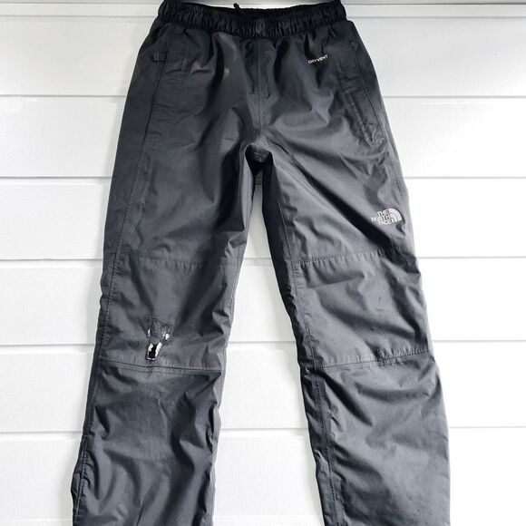 North Face Kids Pull On Elastic Waist Ski Snow Pants Size Medium 10/12 - Picture 1 of 14
